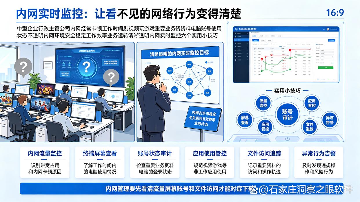 想实时监控内网？分享六个内网监控小技巧，建议学起来了(图1)
