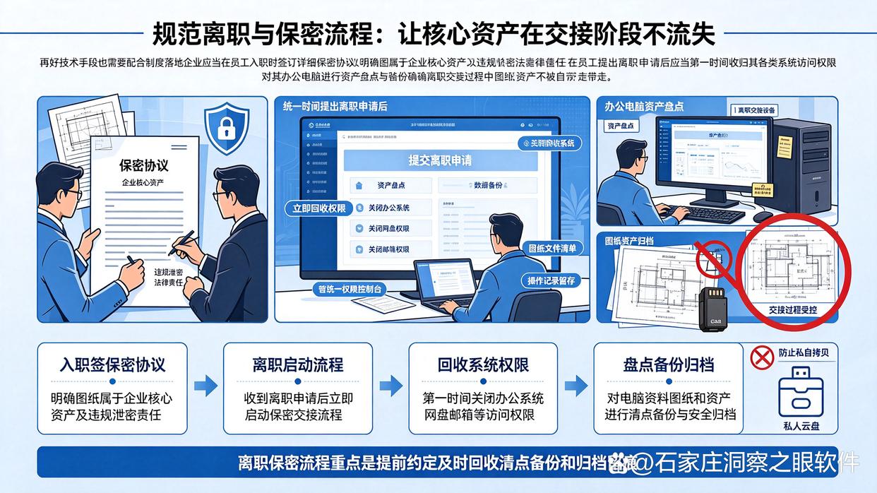 企业图纸如何防止泄密？6大图纸防泄密方法教给你，快码住学起来(图8)