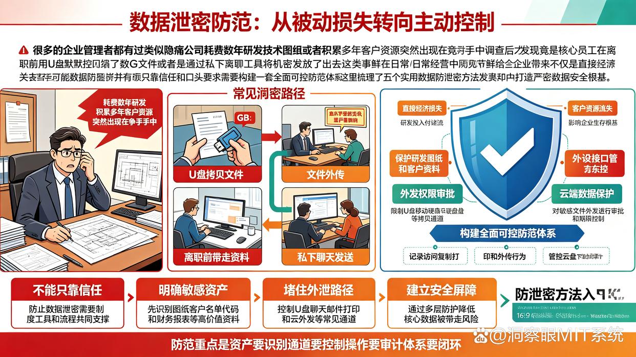 怎么防止数据泄密？推荐5个数据防泄密方法，建议学起来了(图1)
