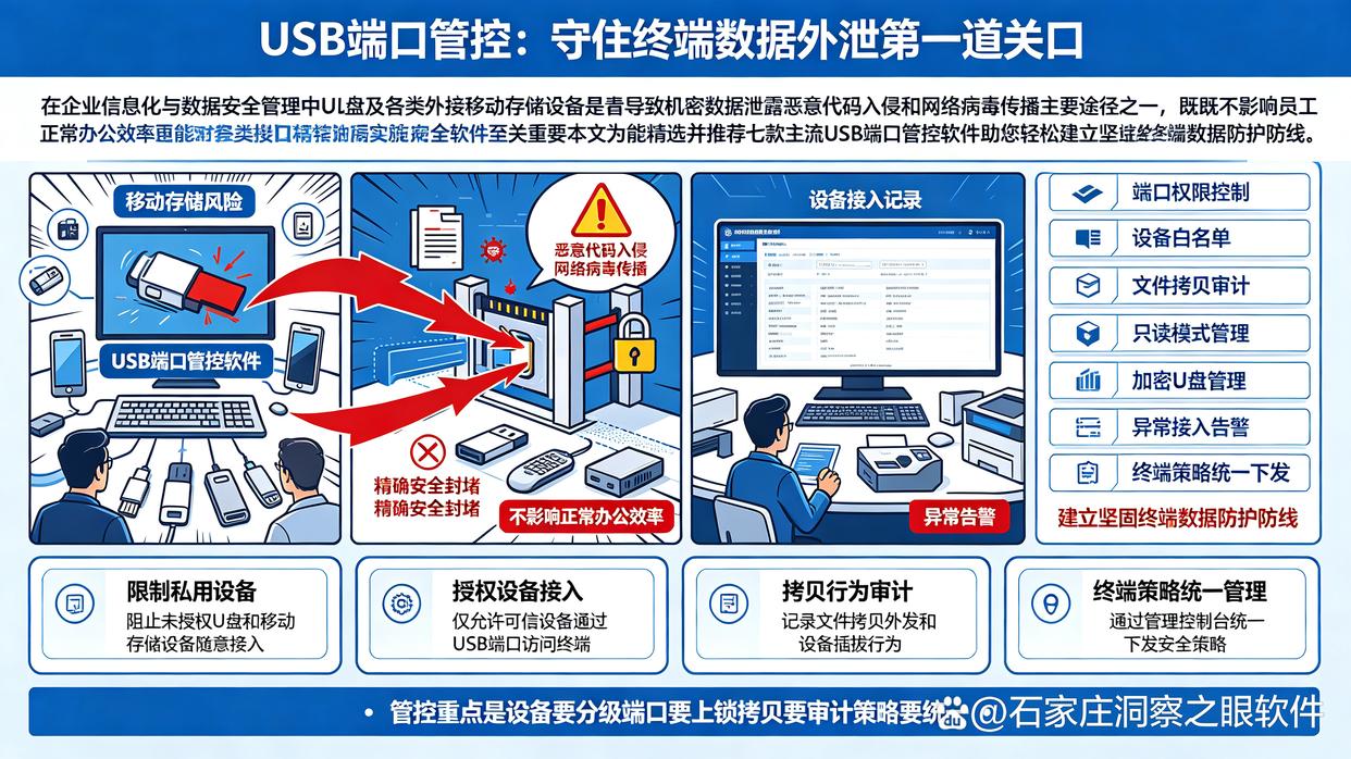 USB端口管控软件有哪些？推荐7个USB端口管控软件，码住了(图1)