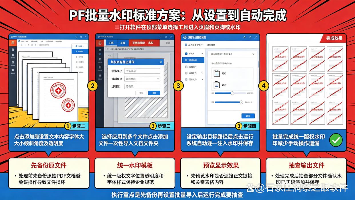 文档批量水印怎么操作？这四个方法教给你，分分钟学会(图5)
