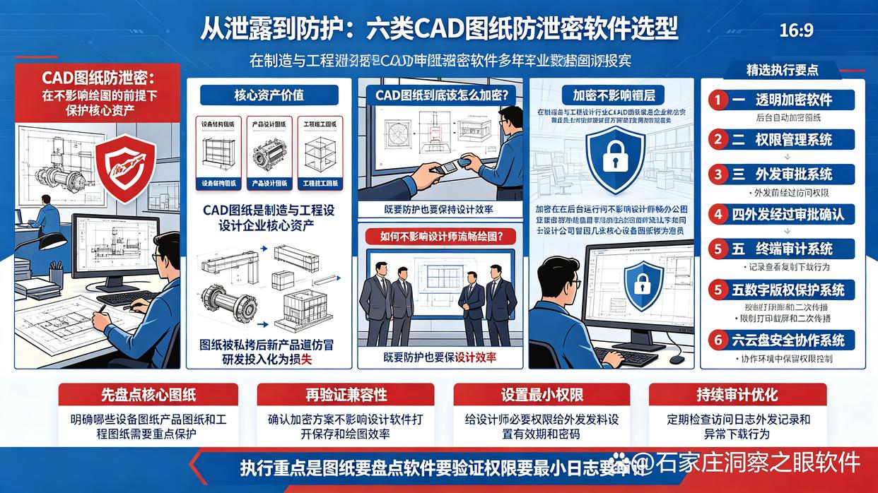 CAD图纸怎么加密？快来试试这六个CAD图纸防泄密软件，26最新(图1)