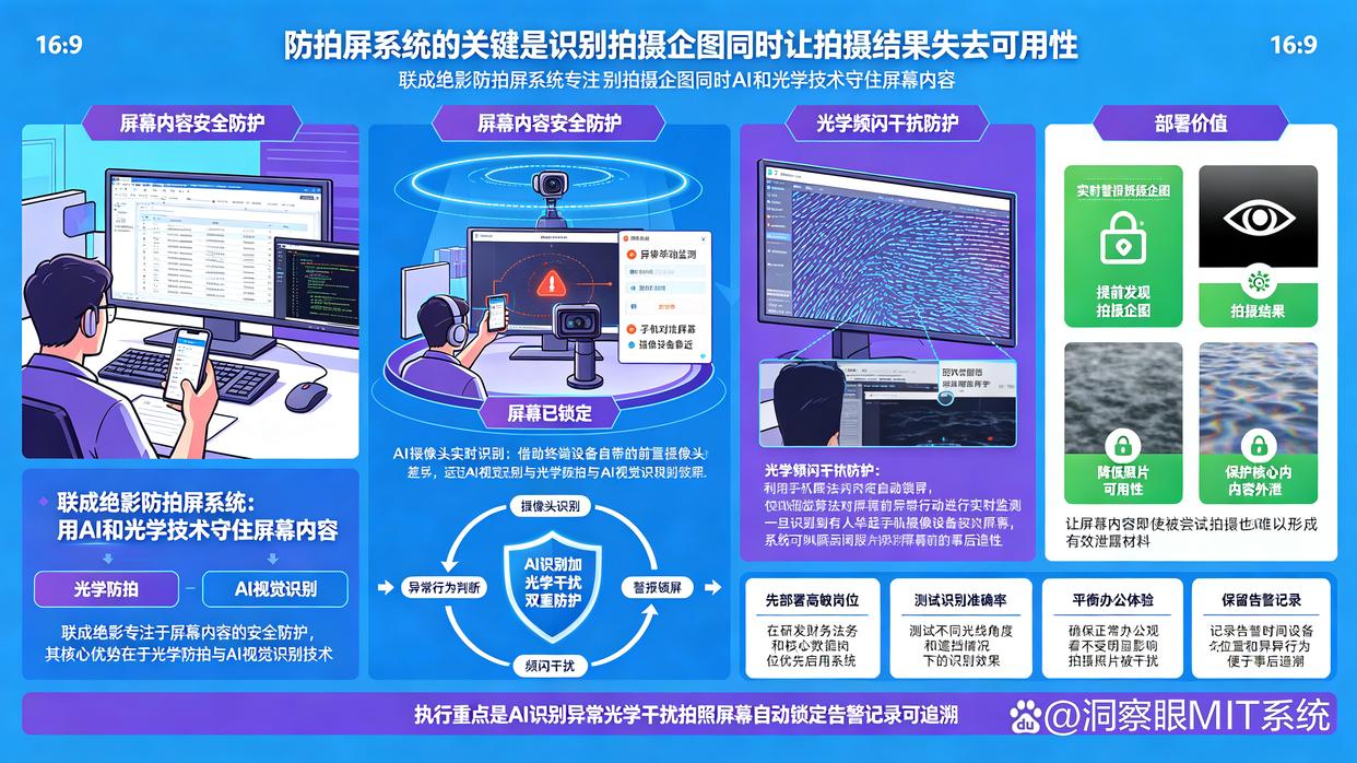 如何防止员工拍摄公司电脑屏幕？5款主流公司屏幕防拍照系统分享，26最新(图6)