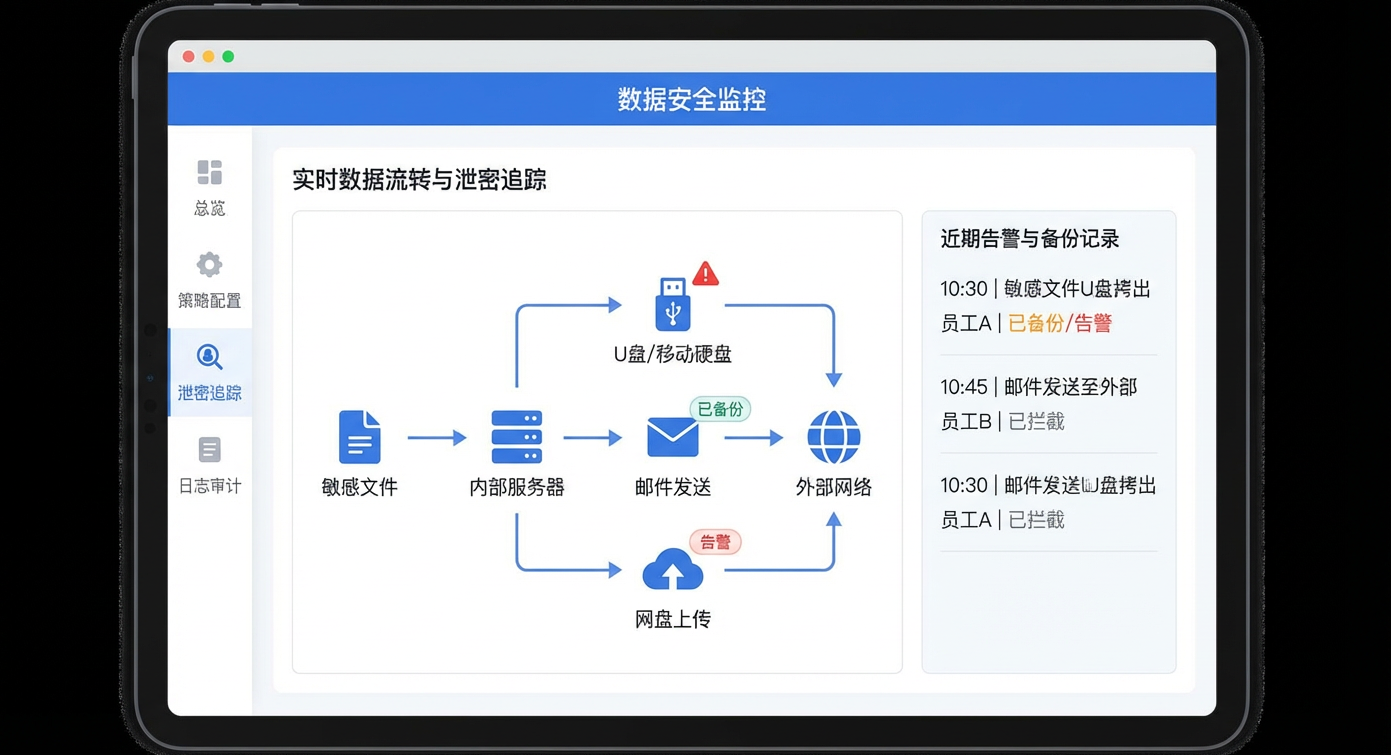 数据防泄漏系统大盘点：6 款实用系统，筑牢企业数据安全防线(图4)