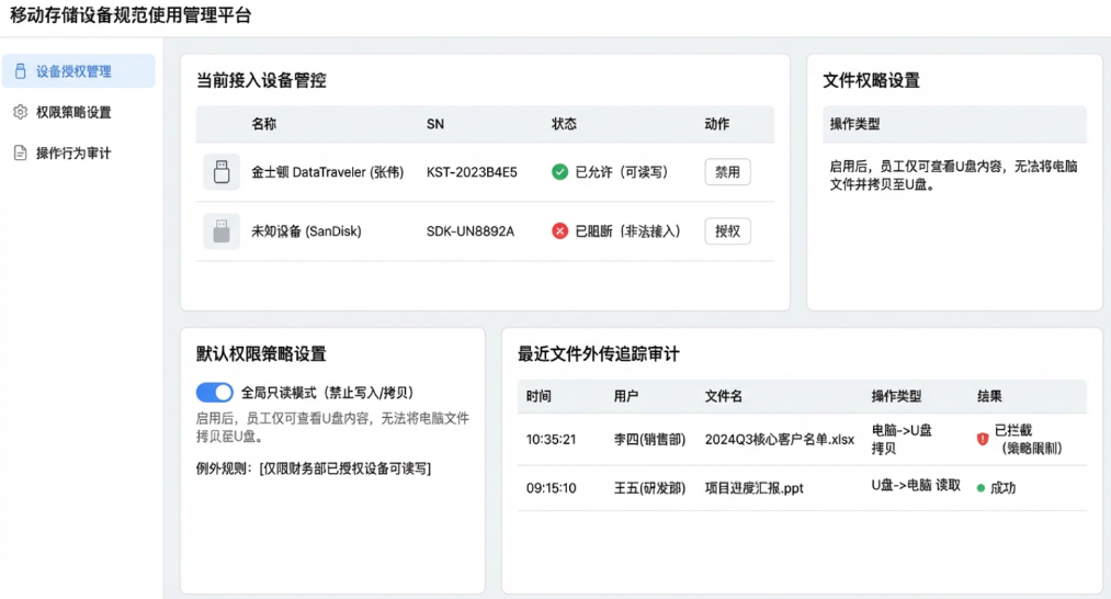 怎么防止数据泄密？5 个实用防泄密方法，守住核心业务数据(图3)