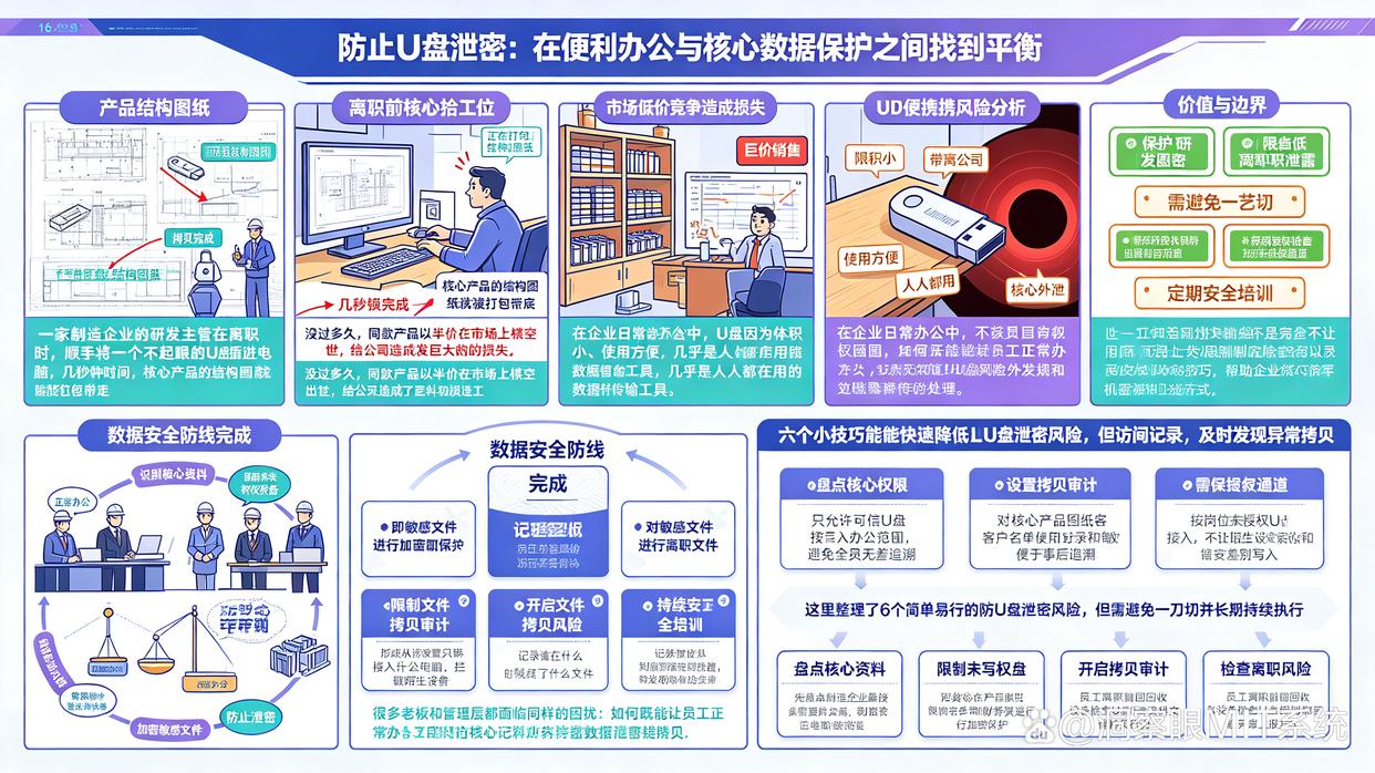 U盘老泄密怎么办？教你6个防止U盘泄密的小技巧，建议收藏了(图1)