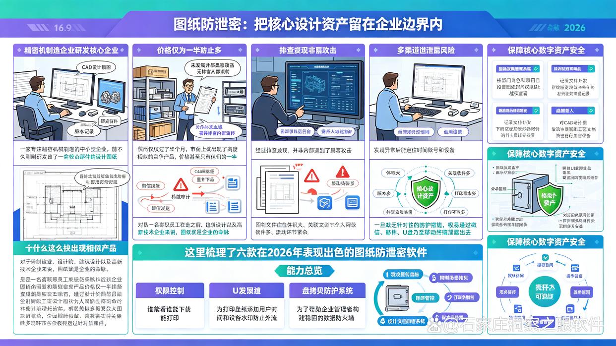 图纸如何防泄密？六款防泄密图纸软件推荐，快码住试试了(图1)