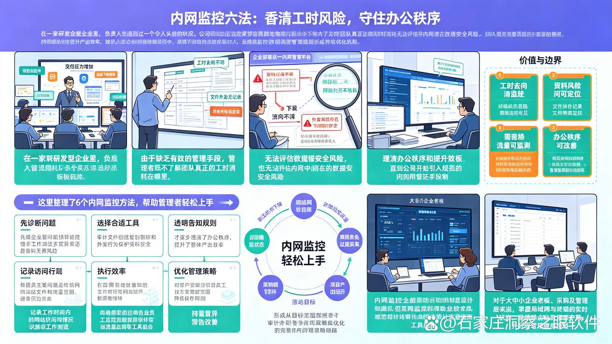 企业内网怎么实时监控？教你6个内网监控方法，码住学起来(图1)