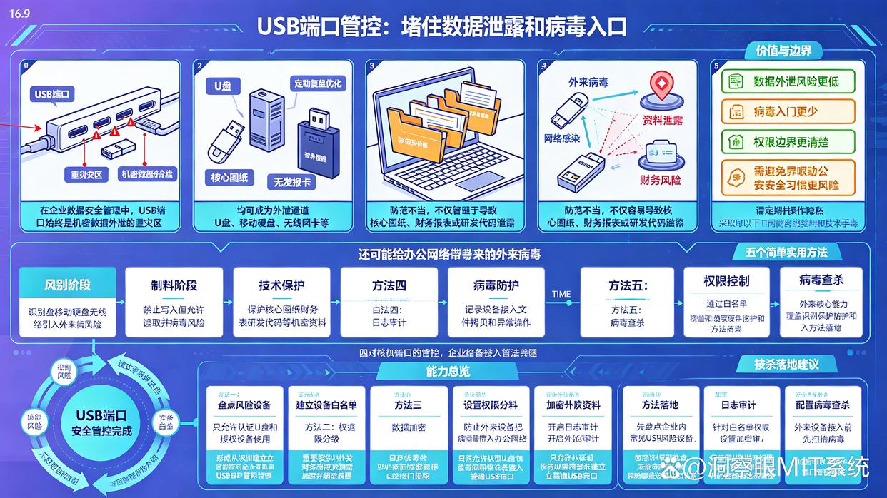 USB端口如何管控？教你五个简单实用的管控方法，轻松监管USB(图1)