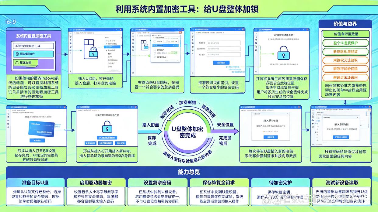 U盘里的文件也能加密？教你5个给U盘文件加密的方法，码住了(图6)