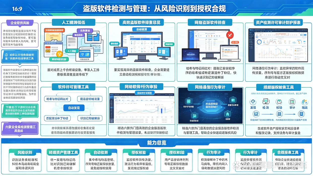 如何检测盗版软件的使用？推荐6款热门的盗版软件检测工具，快来试试(图1)