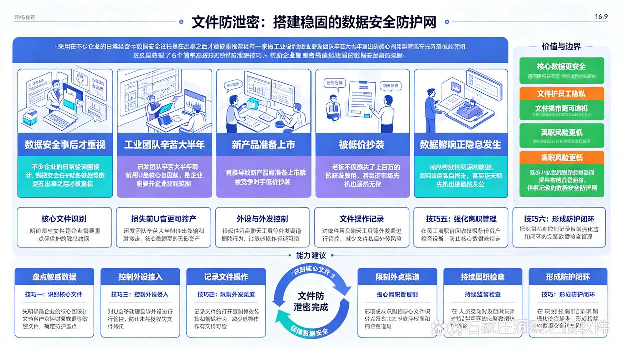 如何防止文件泄密？分享6个简单高效的文件防泄密小技巧，建议学起来(图1)