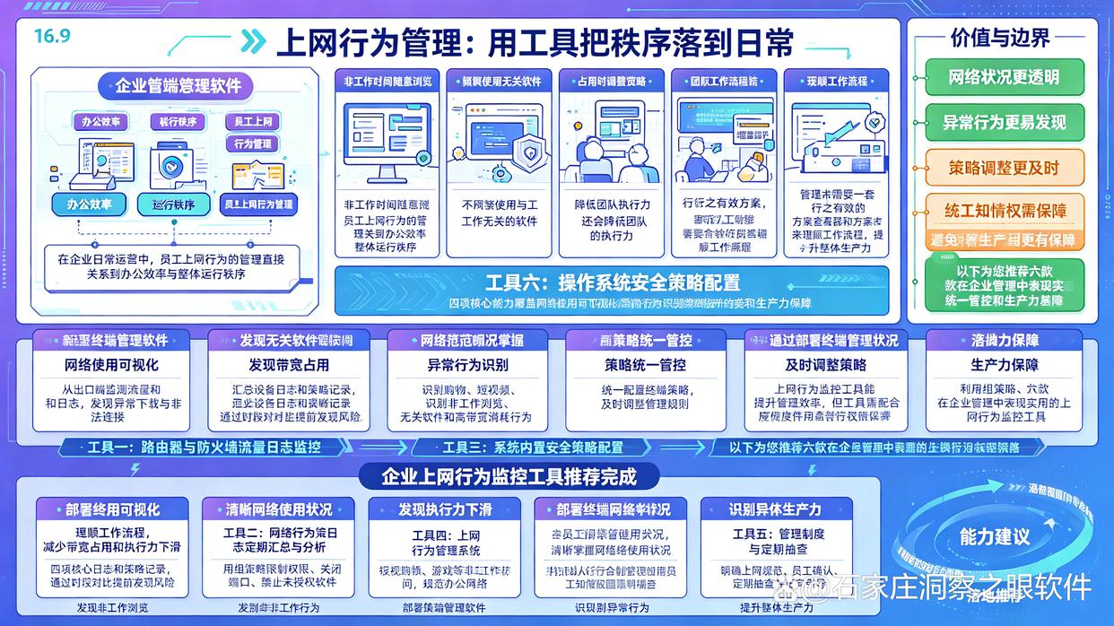 上网行为如何监控？推荐六款实用的上网行为监控软件，建议码住(图1)