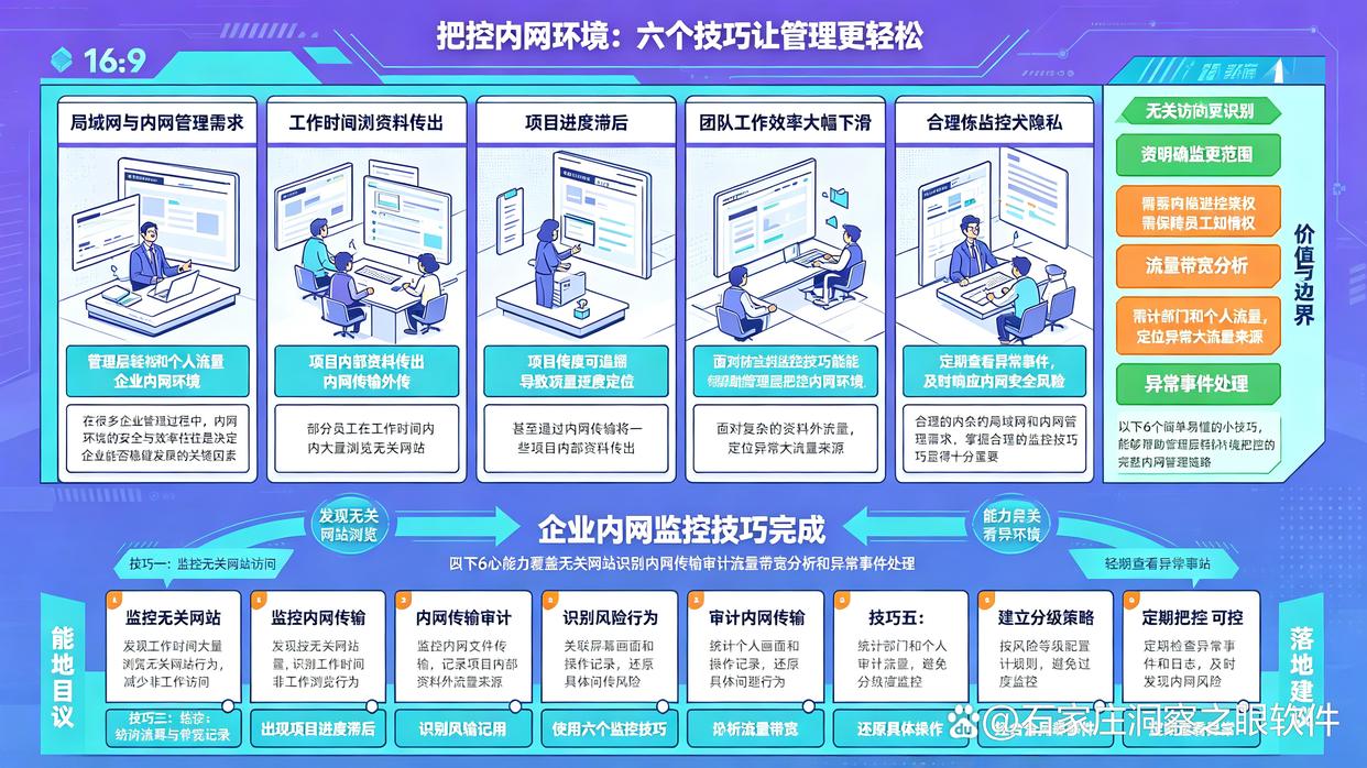 想监控内网？教你6个内网监控小技巧，快学起来(图1)
