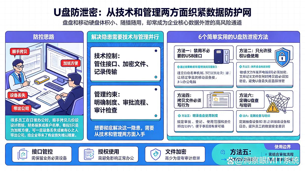 U盘老泄密怎么办？分享6个简单实用的U盘防泄密方法，建议码住(图1)