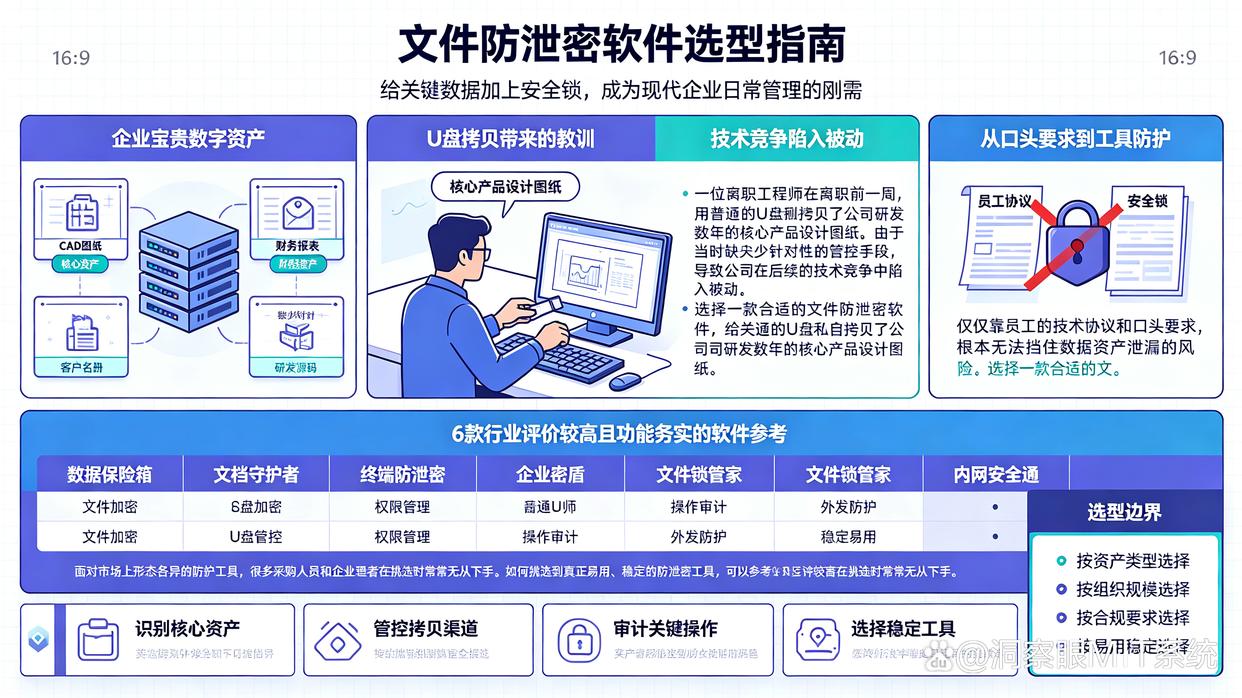 文件防泄密软件怎么选？推荐6款好用的文件防泄密软件，码住了(图1)