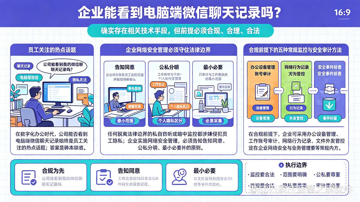 电脑微信聊天记录监控是真的吗？分享五个常规的监控方法，快来试试(图1)