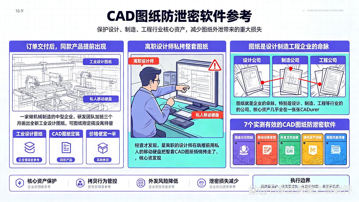 CAD图纸防泄密软件怎么选？7个实测有效的CAD图纸防泄密软件分享给你，26最新(图1)