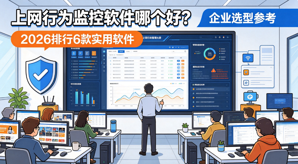 上网行为监控软件哪个好?2026 排行 6 款实用软件,企业选型参考(图1) image.png