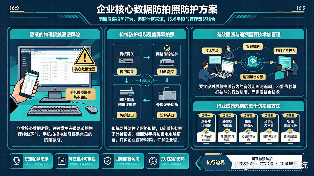 如何禁止员工拍摄电脑屏幕？分享5个公司屏幕防拍照方法，小白也能学会(图1)
