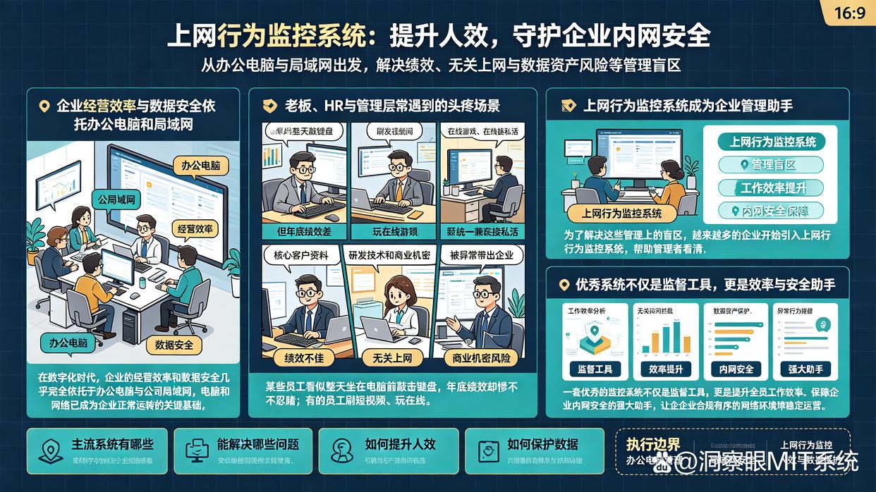 上网行为监控系统有哪些？推荐6款热门上网行为监控系统，码住了(图1)
