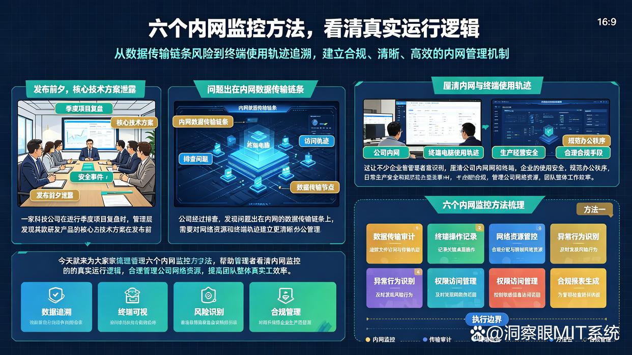 用公司内网会被监控吗？教你6个内网监控方法，建议码住(图1)