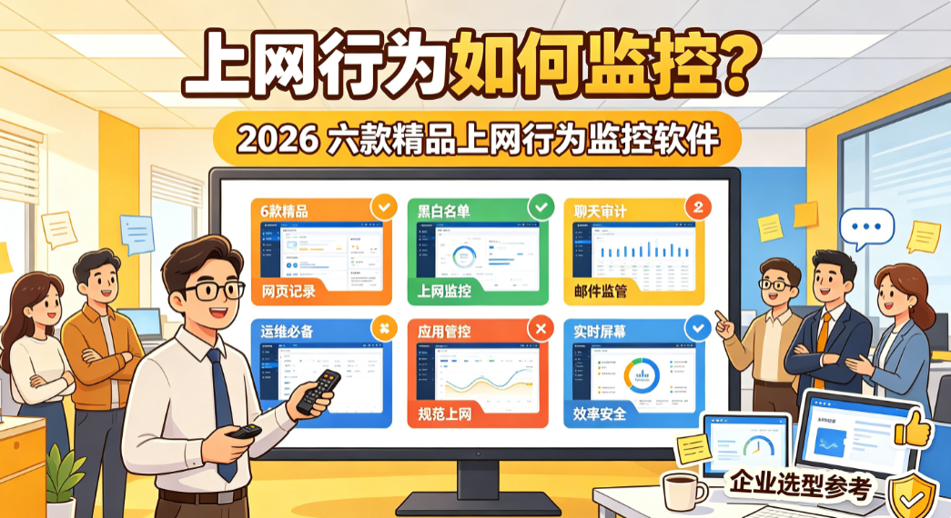 上网行为如何监控?2026 六款精品上网行为监控软件,企业选型参考(图1) image.png