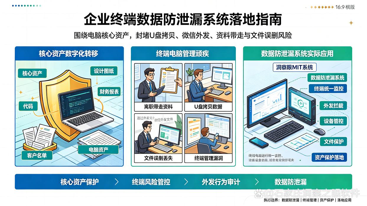 数据防泄漏系统适合解决哪些电脑管理问题？一文解说，看完就明白了(图1)