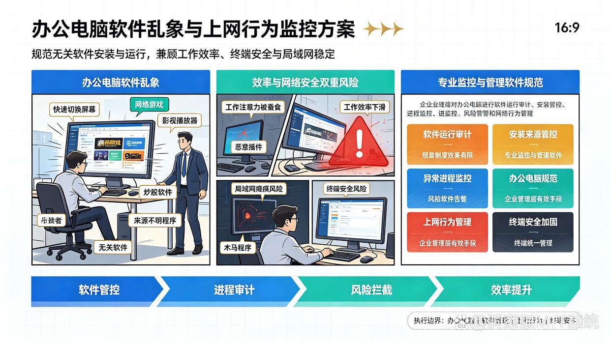 员工频繁安装与工作无关的软件，怎么处理？推荐六款上网行为监控软件，快来试试(图1)