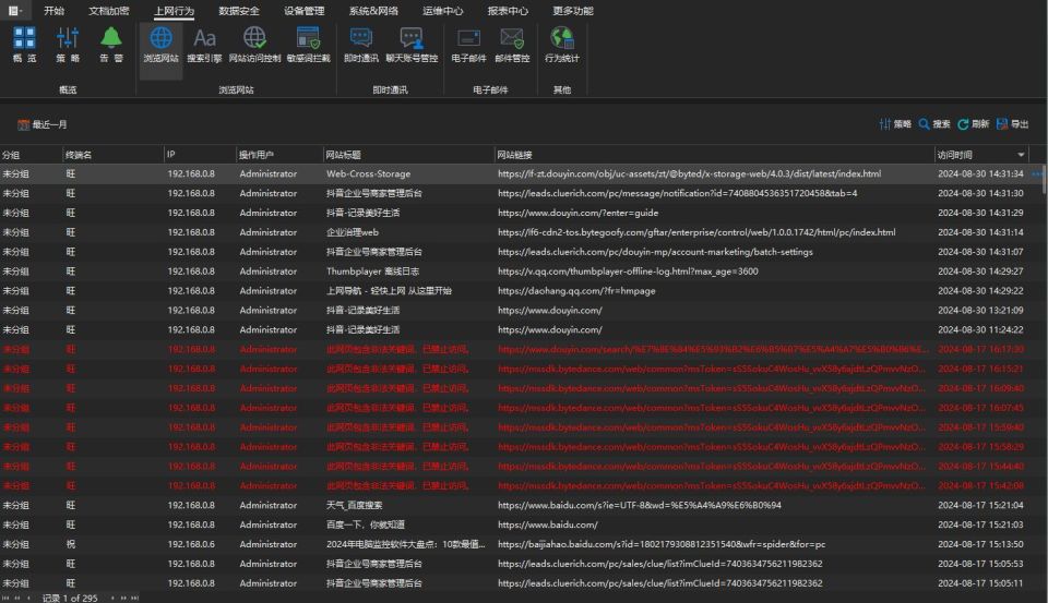 公司内网监控可以看到哪些内容?到什么程度!(图3)