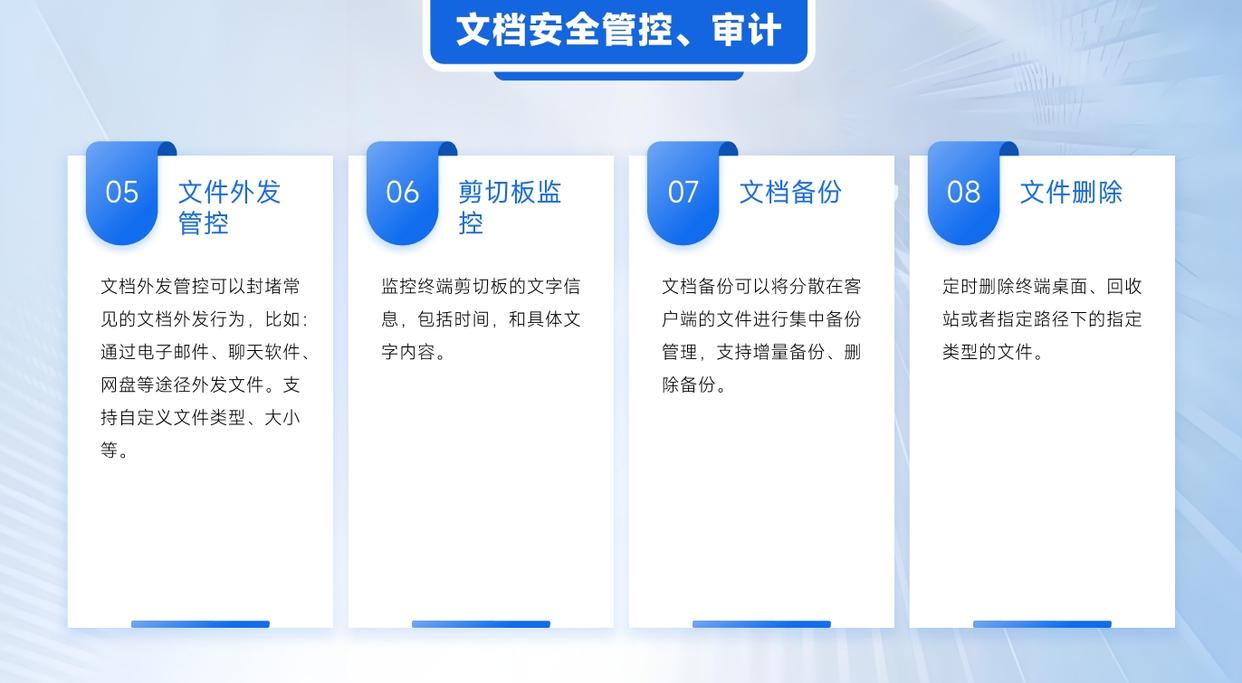 企业防泄密软件有哪些?盘点25年六大数据防泄漏软件,大公司都在用(图4) 企业防泄密软件有哪些?盘点25年六大数据防泄漏软件,大公司都在用(图4)