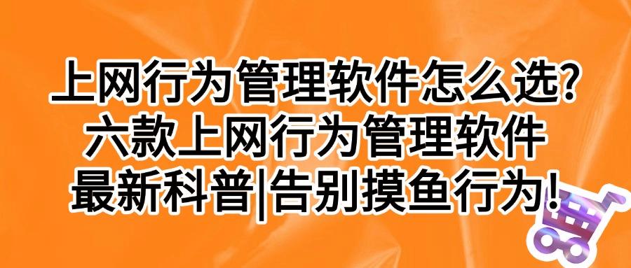 上网行为管理软件哪家强?2025年六款高效的上网行为管理软件推荐,赶紧码住!(图1)