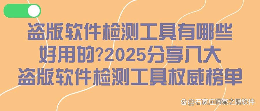 盗版软件检测工具哪些值得推荐?2025八款主流盗版软件检测工具分享(图1)