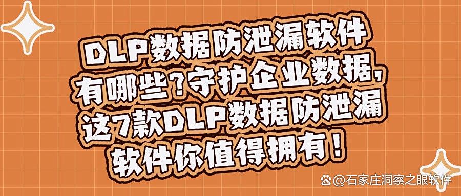 超好用的数据防泄漏DLP软件！2025年7大数据防泄漏软件排行榜(图1)