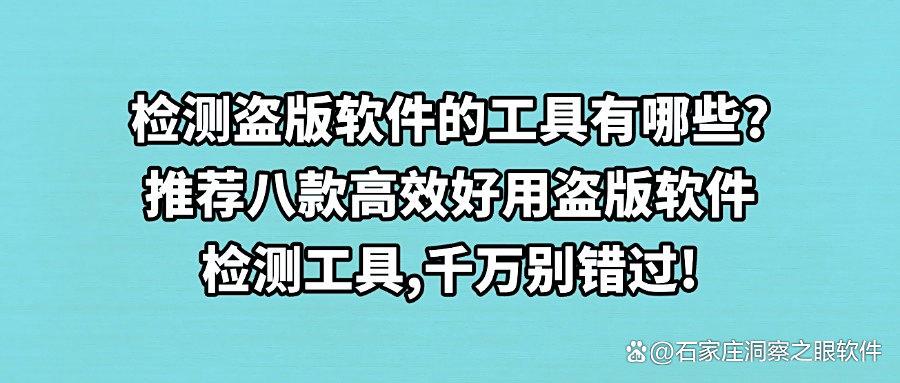 企业如何应对盗版软件风险:2025年八大高效的盗版软件检测工具推荐(图1) 企业如何应对盗版软件风险:2025年八大高效的盗版软件检测工具推荐(图1)