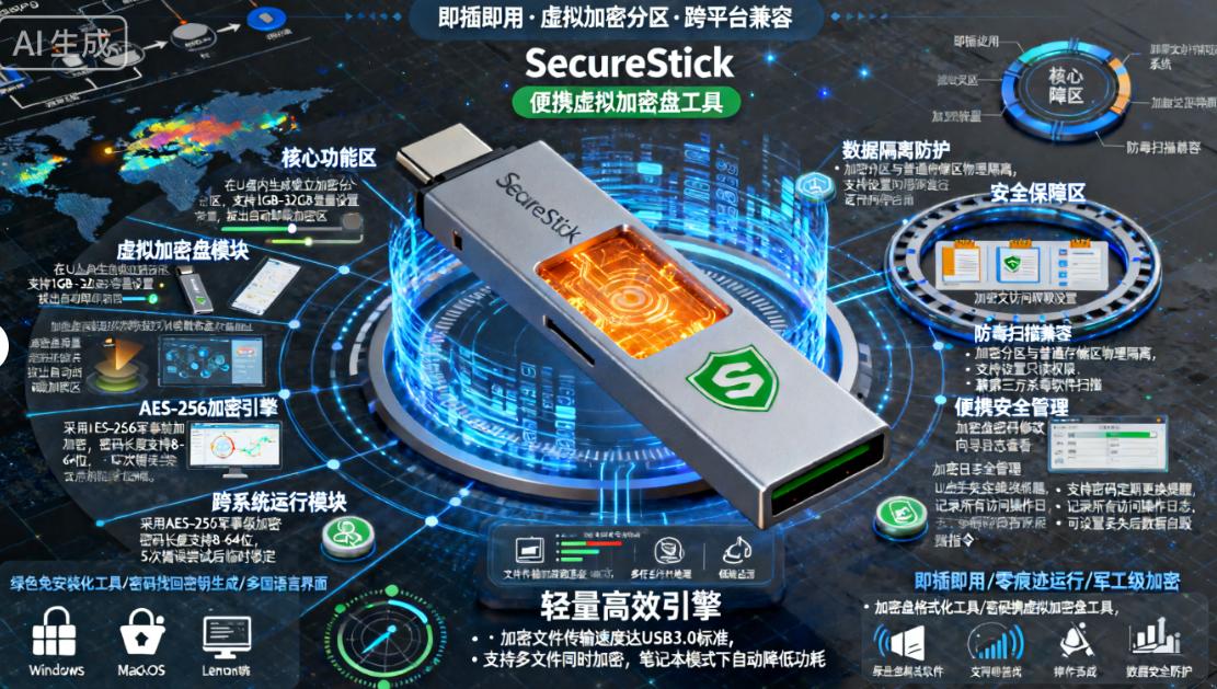 U盘想加密？推荐六款实用的U盘加密软件，保护U盘隐私安全！码住(图6)