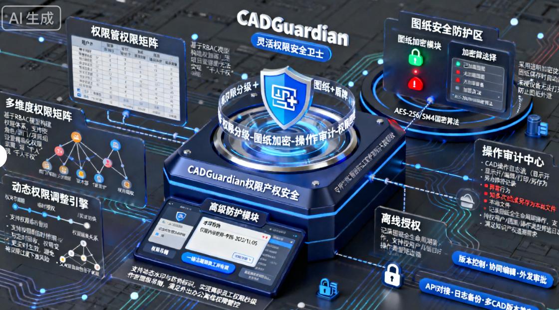 CAD图纸防泄密软件有哪些？八款超常见的CAD图纸防泄密软件分享！(图6)