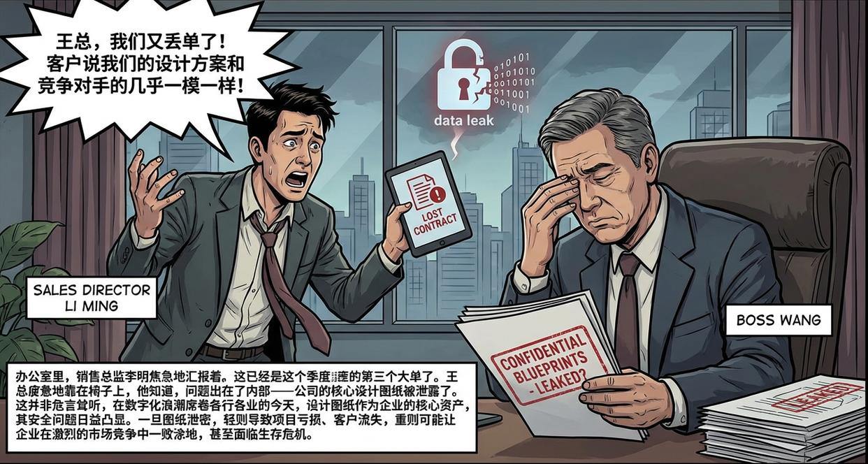图纸安全怎么保护？推荐六款好用的图纸加密软件，码住不后悔！(图1)