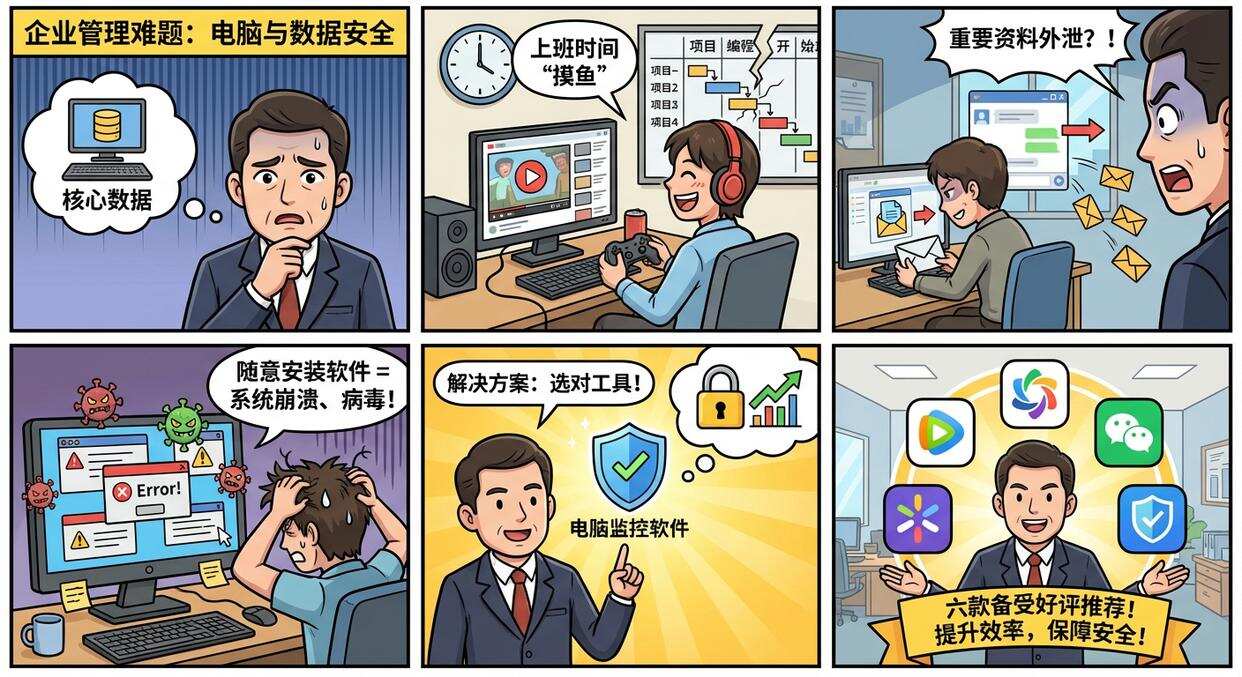 电脑监控软件哪个好?分享六款好用的电脑监控软件,建议码住!(图1) 电脑监控软件哪个好?分享六款好用的电脑监控软件,建议码住!(图1)