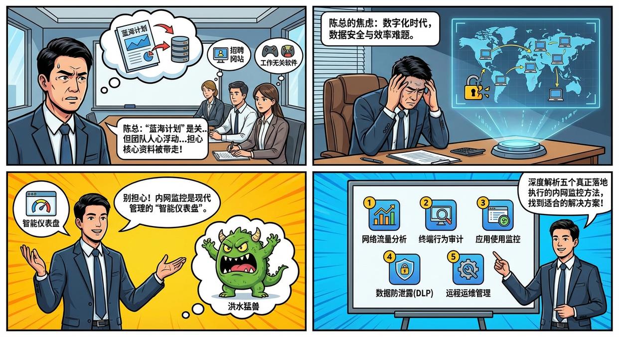 如何有效监控内网？告别管理焦虑，五大监控内网方法分享(图1)