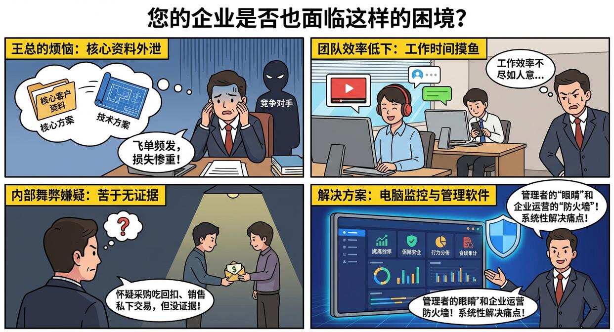 电脑监控软件有哪些推荐?七款实用的电脑监控软件分享,快码住(图1) 电脑监控软件有哪些推荐?七款实用的电脑监控软件分享,快码住(图1)