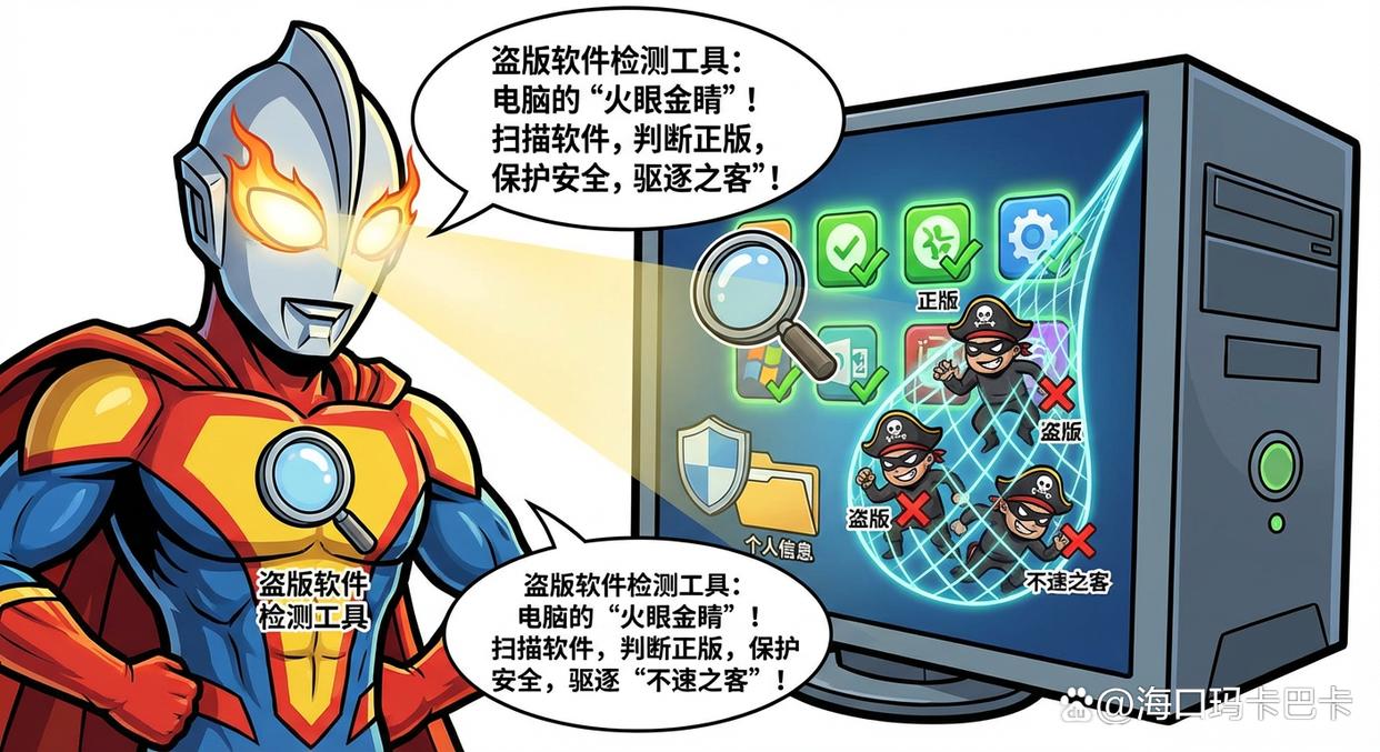 盗版软件检测工具是什么？分享四款主流盗版软件检测工具，快收藏啦(图1)