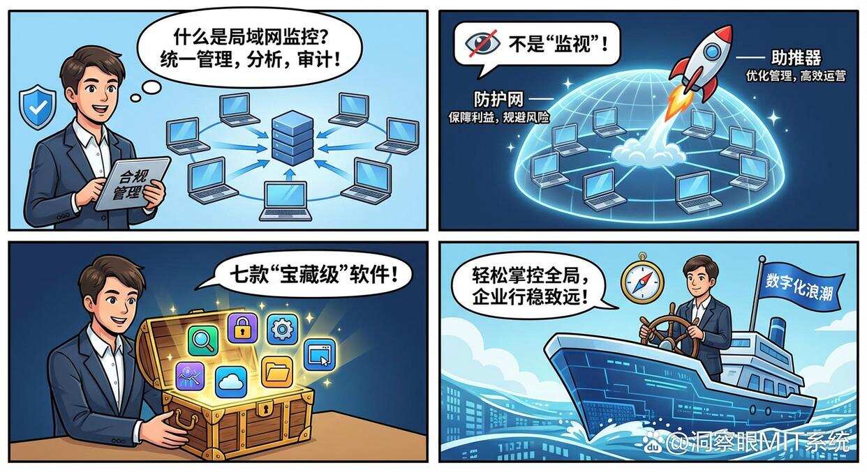 局域网怎么监控?七款“宝藏级”局域网监控软件分享,轻松监控局域网(图2) 局域网怎么监控?七款“宝藏级”局域网监控软件分享,轻松监控局域网(图2)