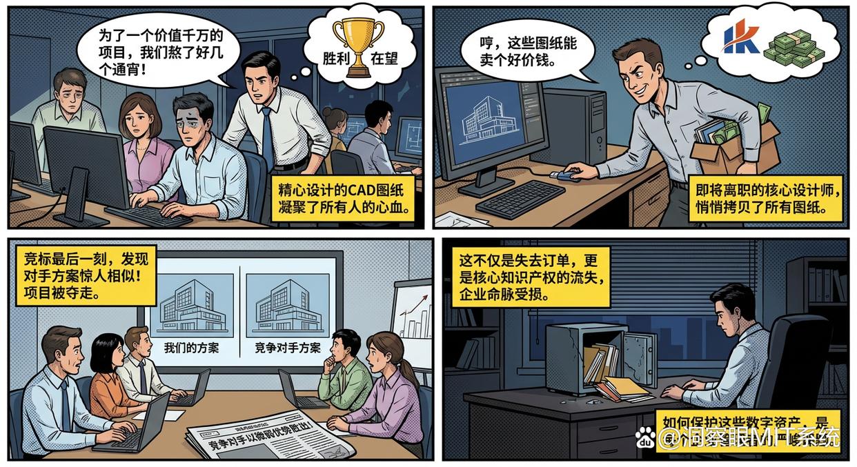 担心CAD图纸泄密？分享七款超好用的CAD图纸防泄密软件，快码住(图1)