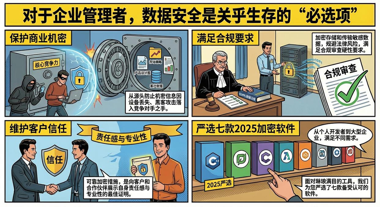 电脑怎么加密？总结七款靠谱的电脑加密软件，2025年严选(图1)