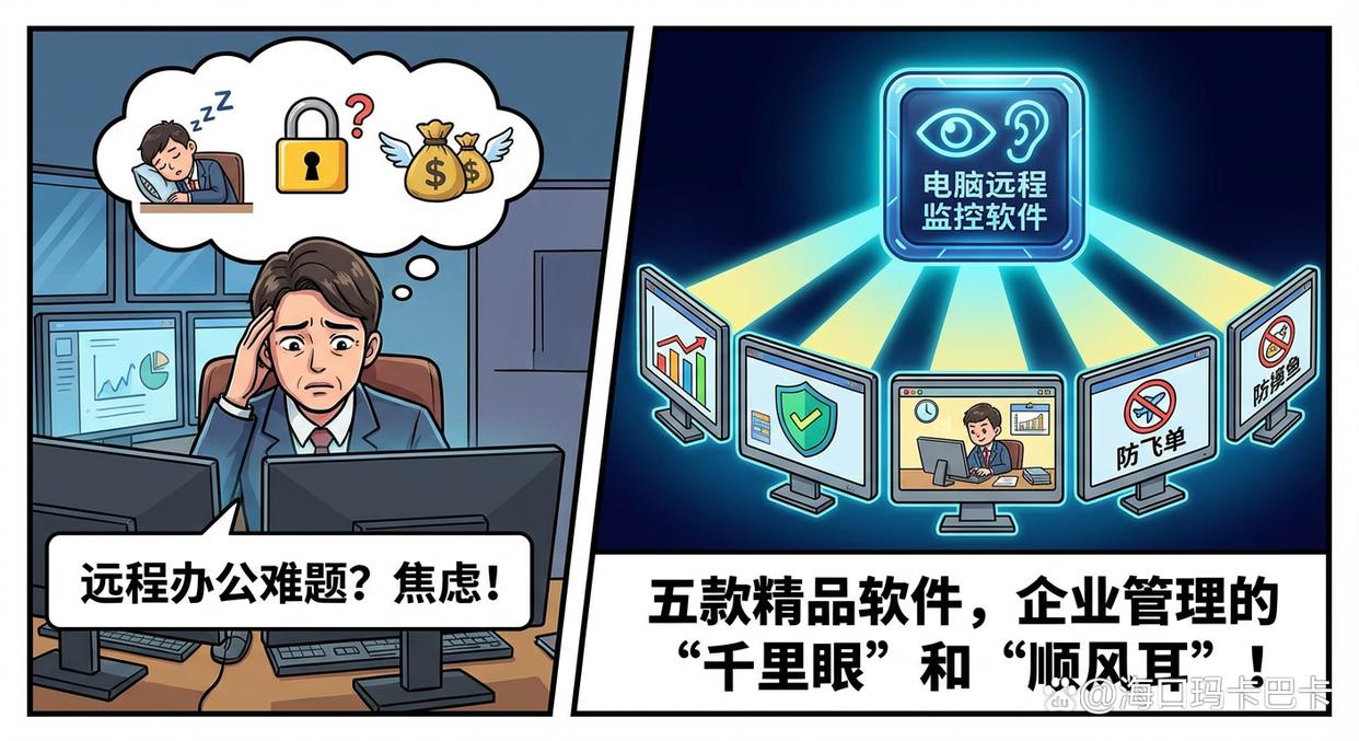 电脑远程监控软件有哪些？分享五个好用的远程监控软件，25年精品(图1)