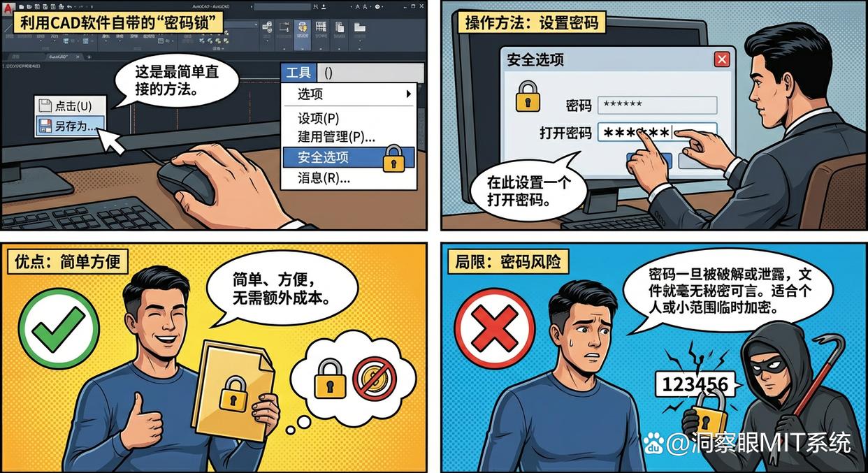 CAD图纸怎么加密？教你六个CAD图纸加密小妙招，全方位守护图纸安全(图2)
