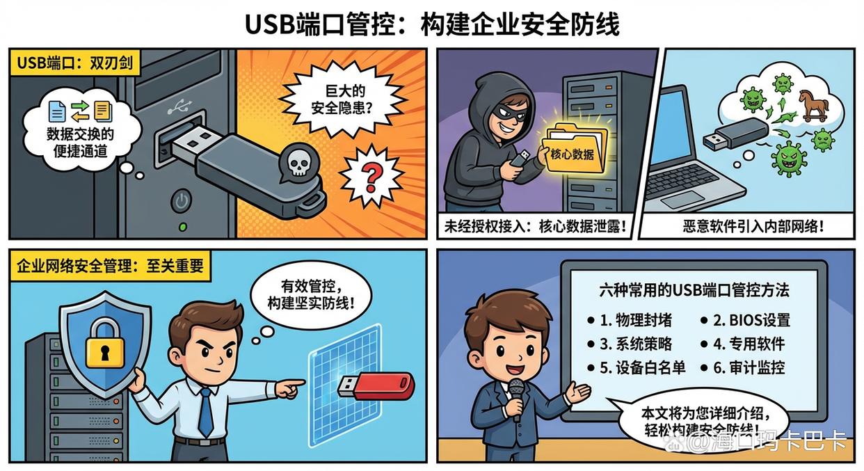怎么管理USB端口？USB端口管控的六个实用的方法，轻松管控USB(图1)
