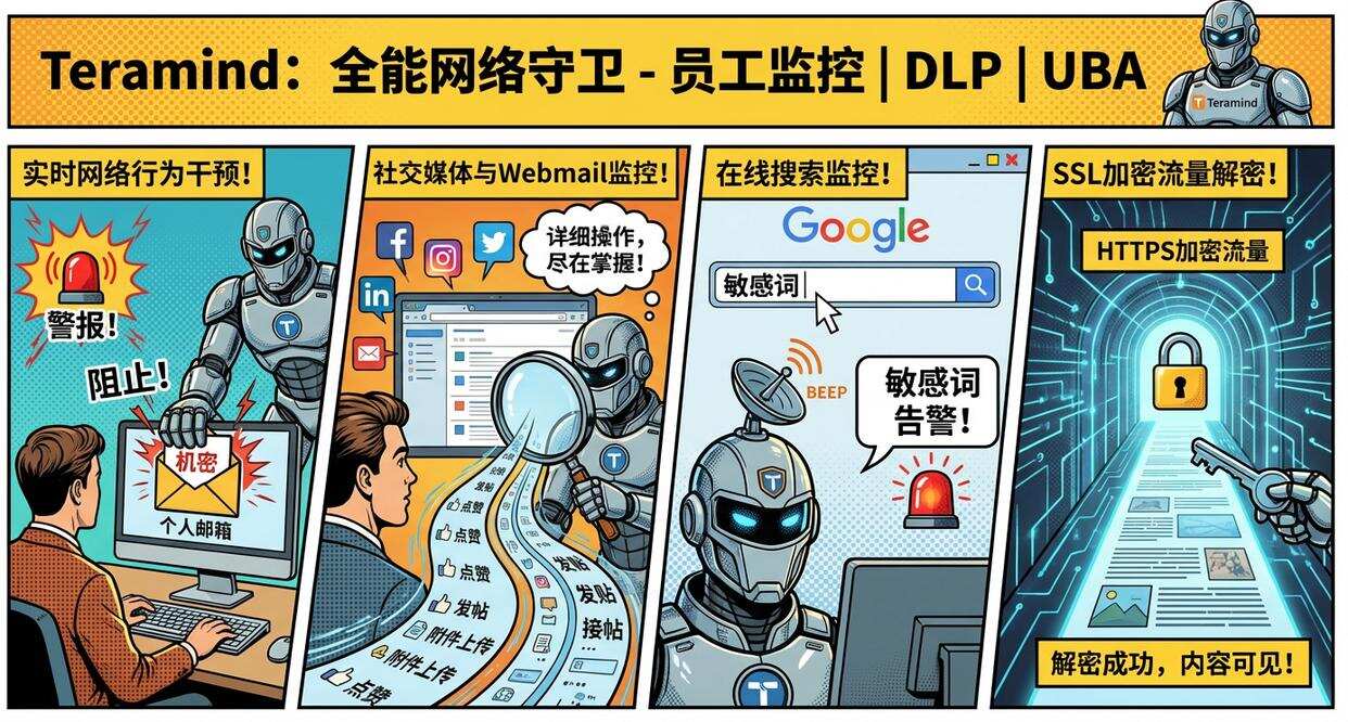 七款超好用的上网行为监控软件分享,彻底告别效率与安全焦虑(图8) 七款超好用的上网行为监控软件分享,彻底告别效率与安全焦虑(图8)