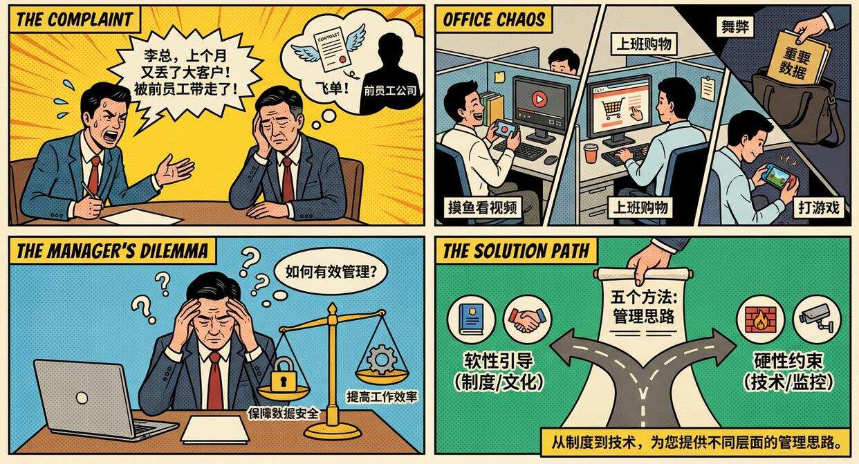 如何监控员工上网行为?分享五个实时监控员工上网行为的方法,快试试(图1) 如何监控员工上网行为?分享五个实时监控员工上网行为的方法,快试试(图1)